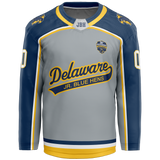 Delaware Jr. Blue Hens 30th Adult Goalie Sublimated Jersey