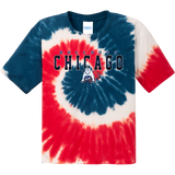 Chicago Bulldogs Youth Tie-Dye Tee